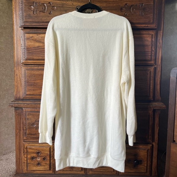 Double Zero Off-White Crewneck Sweater - Picture 2 of 7